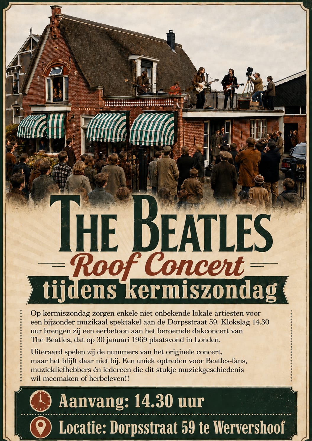 The Beatles op de Dorpsstraat!